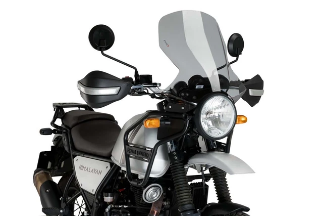 Puig 20645H Cupolino New Generation Touring Fumé Chiaro Per Moto Naked, 3mm PMMA, Studio Aerodinamico Incluso