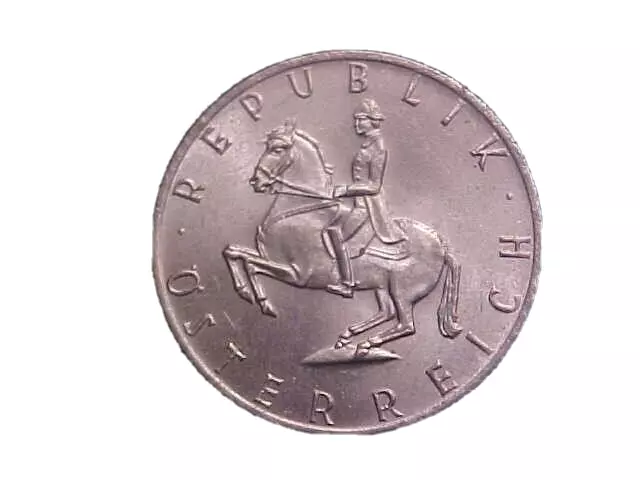 1980 Austria 5 Schilling KM# 2889a-Very Nice High Grade Collector Coin!-c3438xux