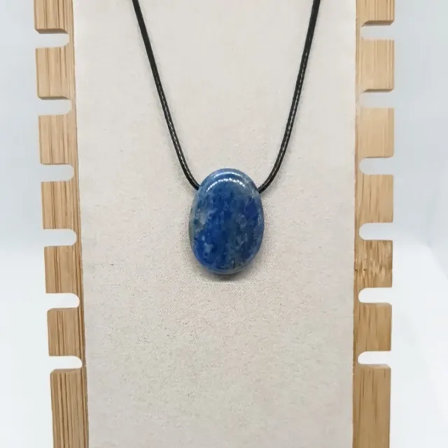 Pendentif Lapis Lazuli - Pierre Percée en Pierre Naturelle  - Gemmes