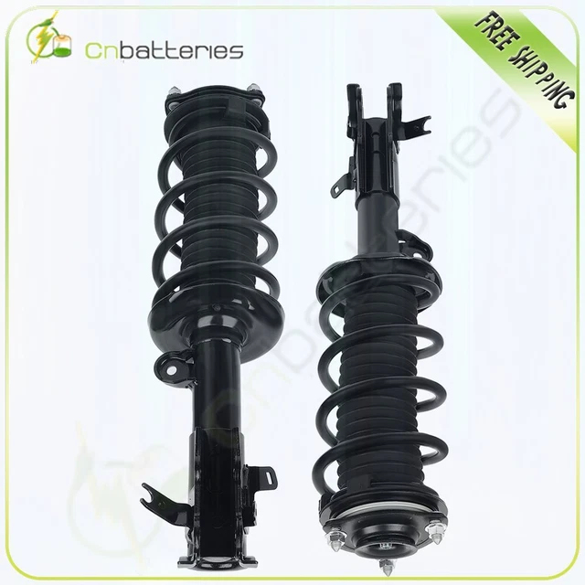 FRONT PAIR COMPLETE Shocks and Struts & Coil Springs Fits Honda Civic
