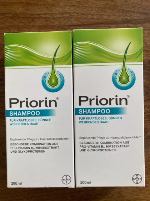 PRIORIN Germany NEW  Shampoo Treatment 400ml hair loss regrowth  FRESH 2025