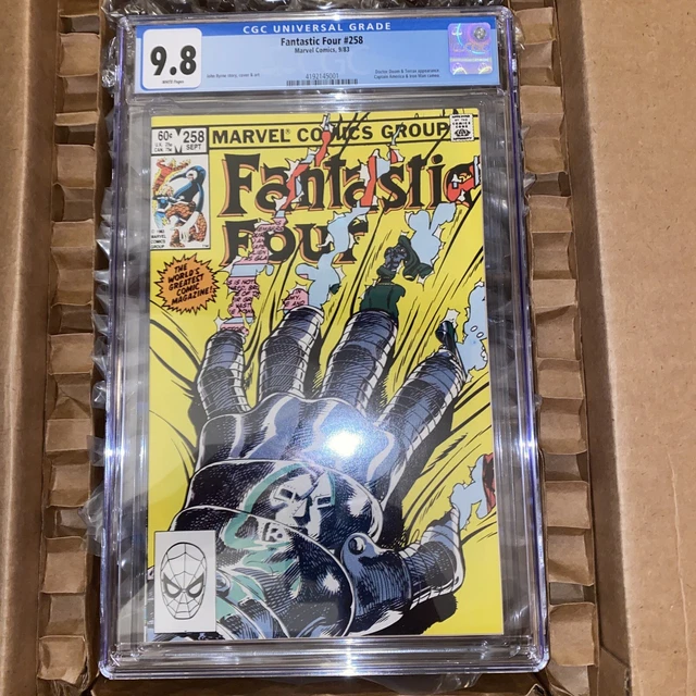 Fantastic Four #258 CGC 9.8 1983 Marvel Comics John Byrne Story