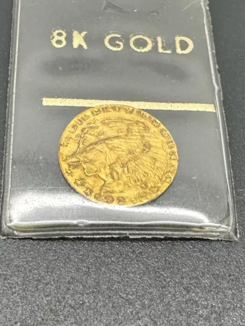 8k Yellow Gold Miniature United States of America Eagle Sealed Coin