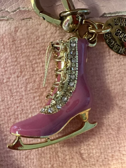 juicy couture NWT Core ice skate charm #YHRU2431 Limited Edition 2008