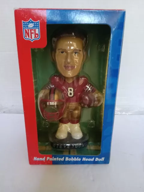 NFL Vintage Steve Young SF 49ers Bobble Head Bobbin Dobbles Football Brand new.