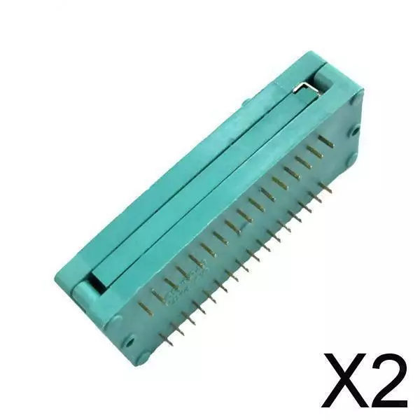 2X Presa di prova IC Supporto IC Presa di prova IC 32 pin Connettore presa IC