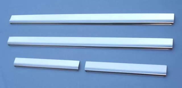 Lockwood Stainless Steel Sill Protectors / Kick Plates For Freelander 2