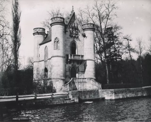 COYE LA FOREST c. 1900-20 - Pond Château de la Reine Blanche Oise - NV 1369
