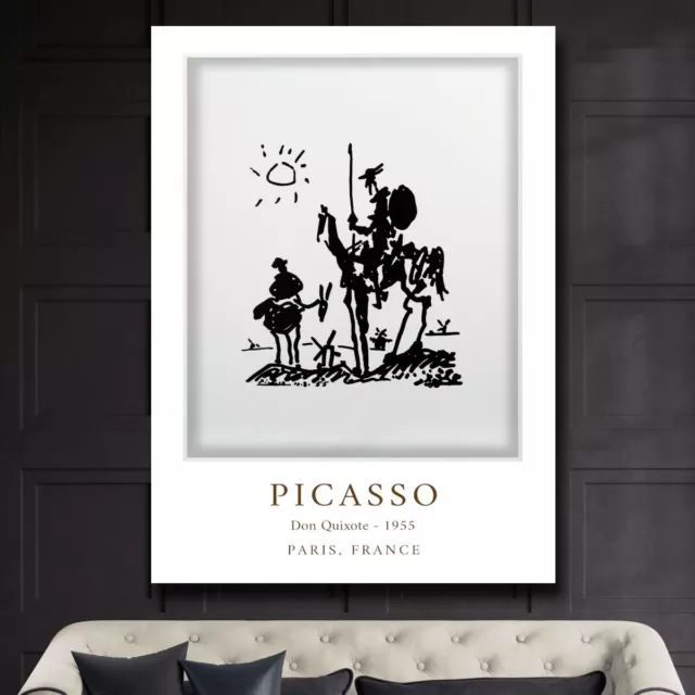 Pablo Picasso - Don Quixote -Wall Art Print Poster EXTRA LARGE 66x44