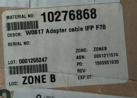 Siemens Adapter cable IFP F70 10276868