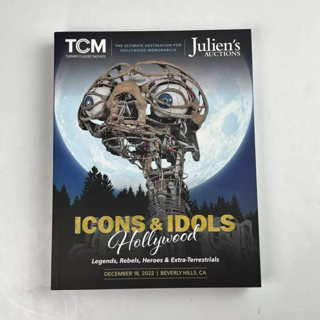 Julien’s Auction Catalog Turner Classic Movies Icons And Idols Brand New