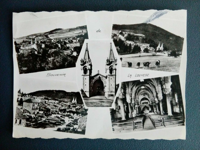 Cpsm Cpm Carte Postale Ardèche Souvenir De La Louvesc Différentes Vues