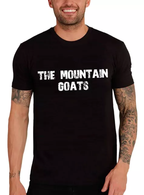 ULTRABASIC Homme Tee-Shirt Les Chèvres De Montagne The Mountain Goats T-Shirt