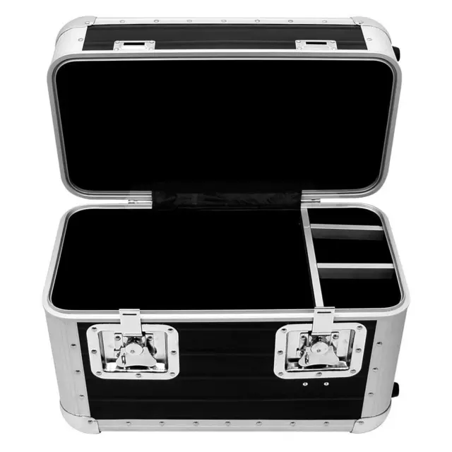 Zomo Chariot Flightcase Tp-70 XT Black pour Il Transport De 70 Disques en Vinyle 2