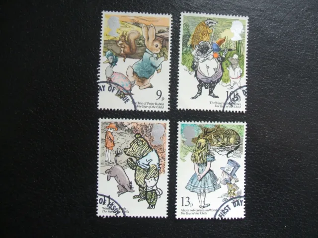 SG1091-1094 1979 International Year of the Child. Used Set of Stamps.