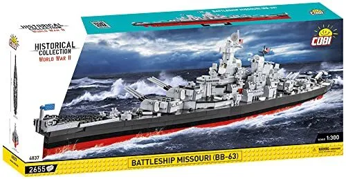 Cobi - World War II - USS Missouri (2655 pcs) (New)