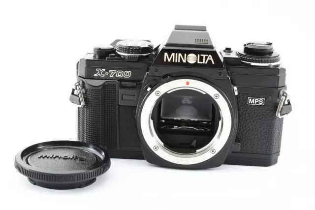 [MINT] Minolta New X-700 X700 Black MPS 35mm SLR Film Camera Body From JAPAN