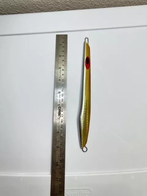 Saltwater Fishing Jig Vertical Metal Lead Jig Jigging Bait Hook.210GR. AJ & Tuna