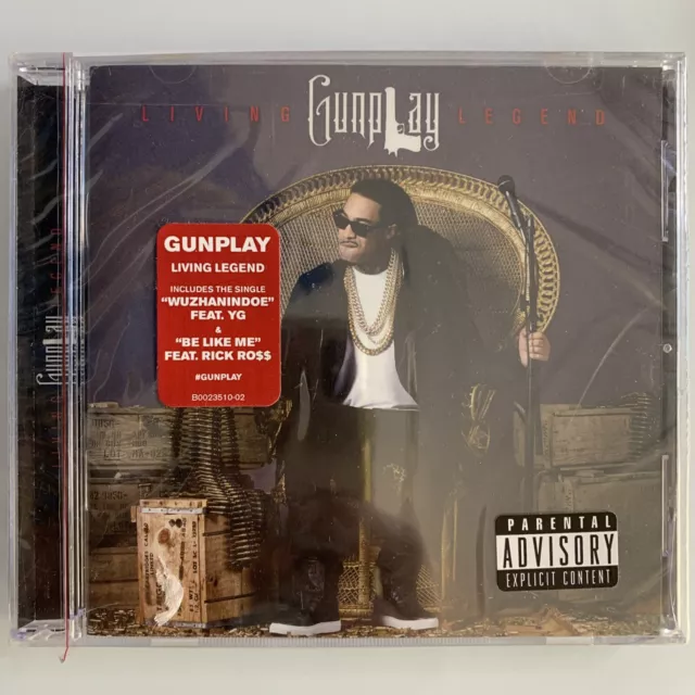 Living Legend [PA] by Gunplay (CD, Jul-2015, Def Jam (USA)) New Sealed