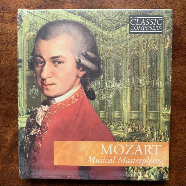 CLASSIC COMPOSERS MOZART Musical Masterpieces factory sealed