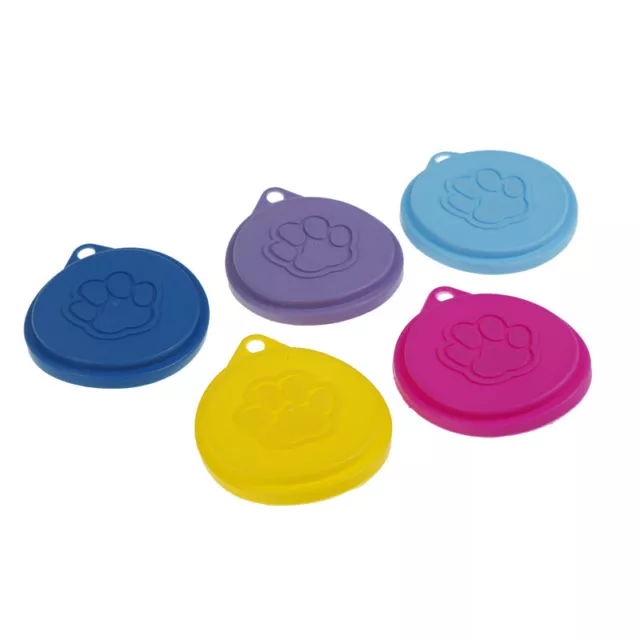 1Pc Pet Food Can Cover Lid Dog Cat Pet Tin Silicone Reusable Storage Cap gvSB-wf