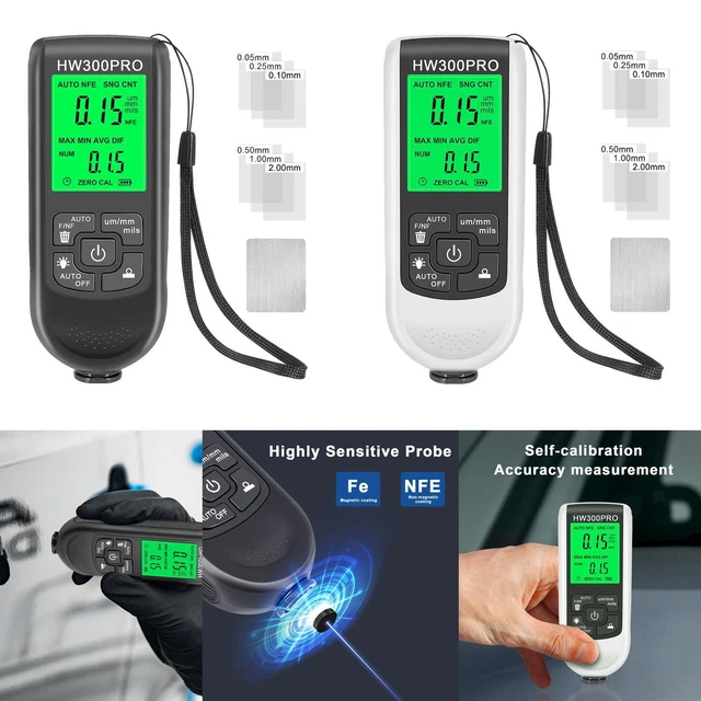 MINI COATING THICKNESS Gauge Car Coating Thickness Measurement Paint