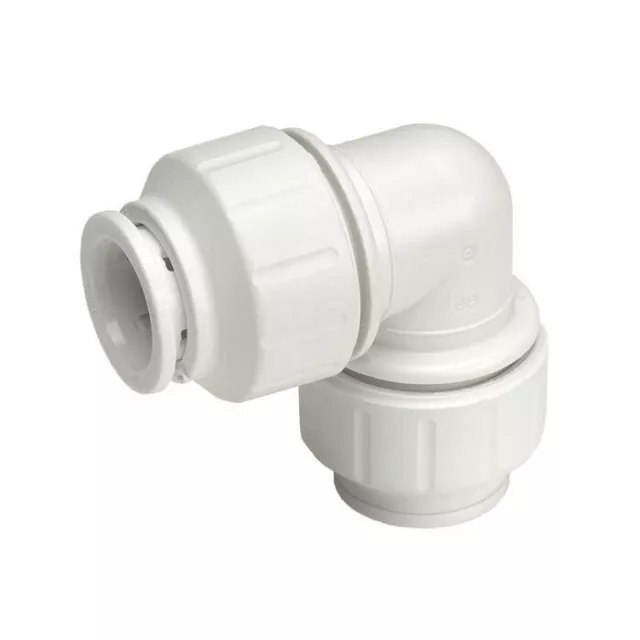 Paquete de 4 curvas de codos Speedfit 28mm. John Guest push fit curva de codo PEM0328W