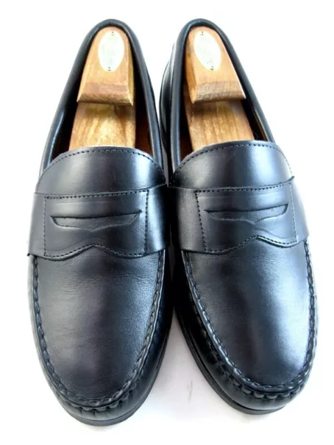 Allen Edmonds "CAVANAUGH" Men's DISCONTINUED Penny Loafers 9 D Black(262N)