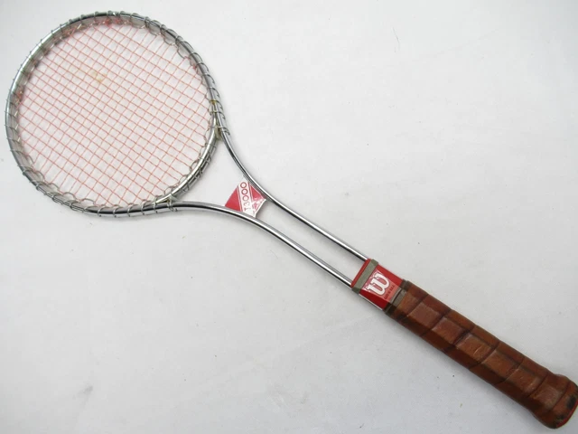 VINTAGE WILSON &T3000& Metal Tennis Racquet. Antique / Display $29.95 ...