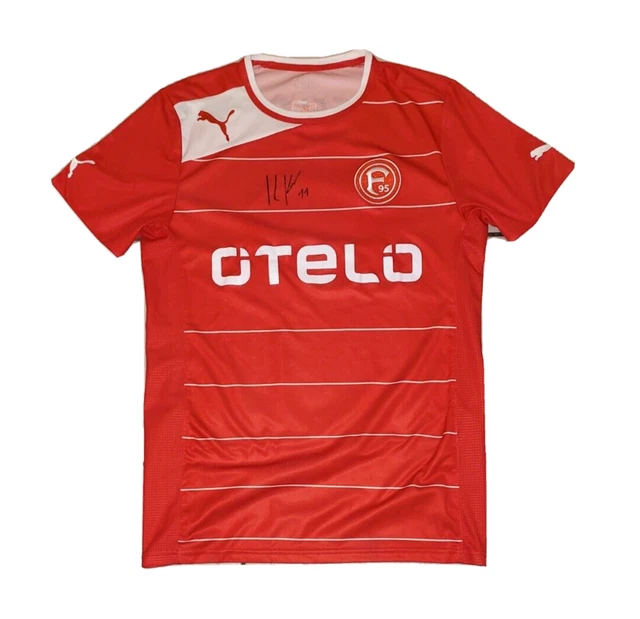 Fortuna Düsseldorf  Trikot Puma 2012/13 signiert  Nr . 11 Größe M  F95 Otelo