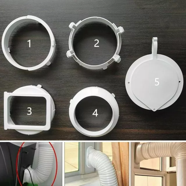 Échappement Conduit Interface Pour Portable Climatiseur Tuyau Tube Connecteur ✿