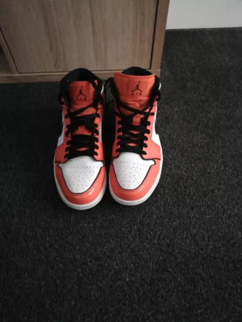 Nike Air Jordan 1 Mid SE Turf Orange UK Size 9