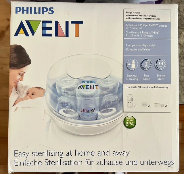 Philips Avent Mikrowellen Dampf Sterilisator Baby