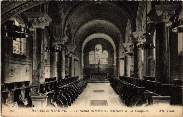 CPA CHALONS-sur-MARNE-le-GRAND Seminaire (491004)