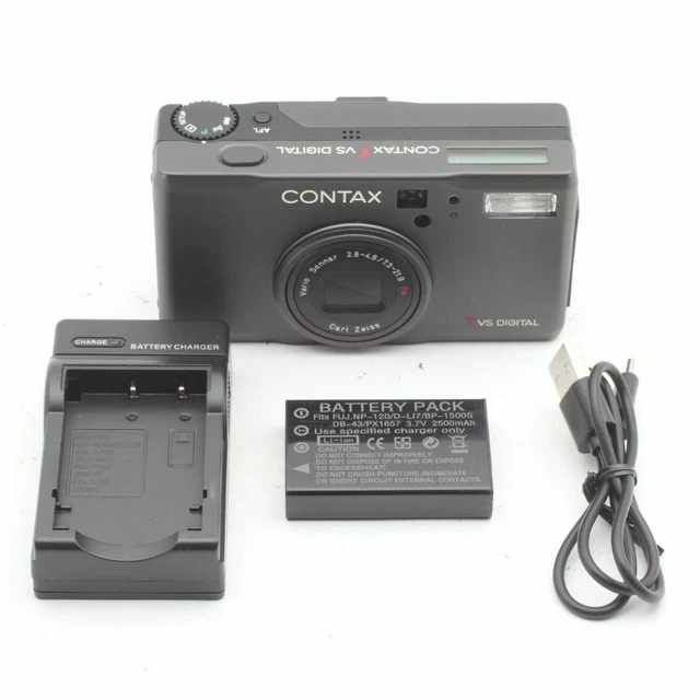 CONTAX TVS DIGITAL Titanium Blackチタンブラック Contax TVS Digital Titanium Black – Nipponina Camera