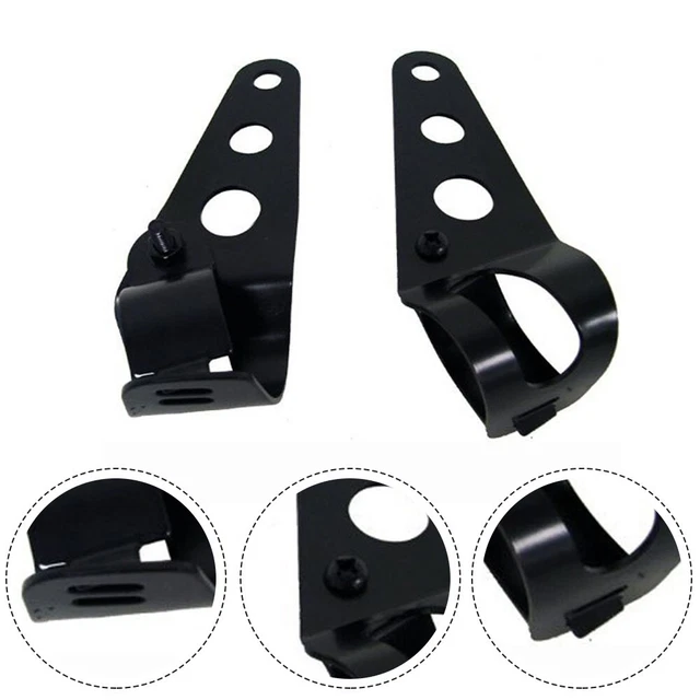 Robusto supporto fari per tubo forcella 27 36 mm facile installazione e