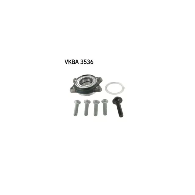 Radlagersatz SKF VKBA 3536 für AUDI SEAT, Hinterachse, Vorderachse