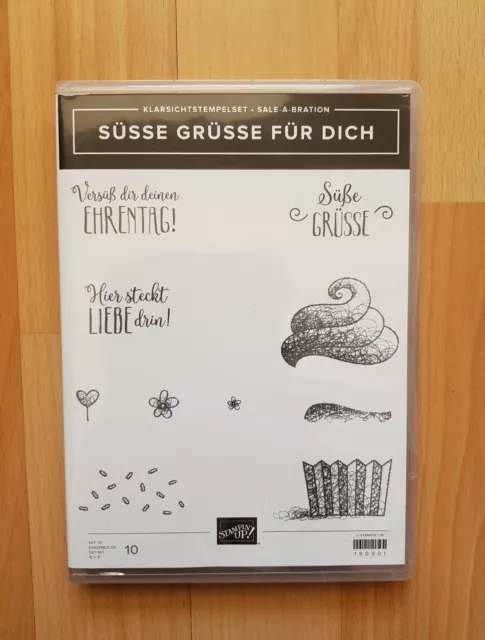 Stampin' Up! - Stempelset "Süsse Grüsse für Dich" - Ehrentag - Törtchen - Liebe