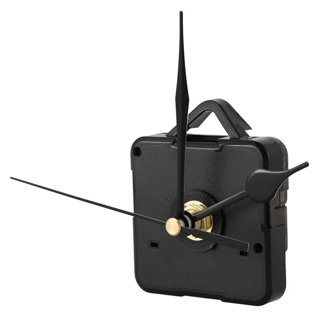BLACK HAND DIY Quartz Clock Spindle Silent Movement Mechanism Repair ...