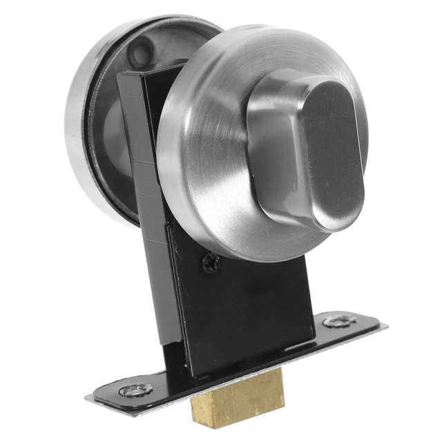 2 Pezzi Serratura Per Porta, Serratura Per Porta In Acciaio Inossidabile Con Viti E Chiavistello Per Porte Interne Bagno Wc Camera Da Letto 4 Pollici 85041829