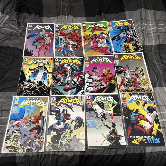 Will To Power #1-12 (1994) Dark Horse Comics Titan! X! Full Complete Series