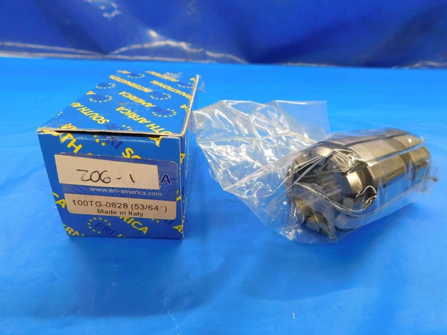New Eri America Tg100 Collet Size 53/64 Made In Italy 100Tg-0828 .828125 .8281