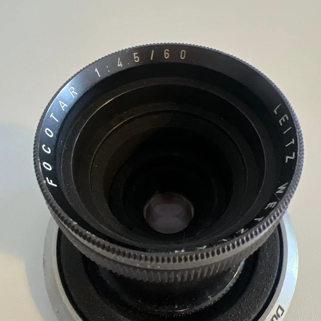 LEITZ WETZLAR FOCOTAR 60mm f/4.5 Lens for Nikon F Mount
