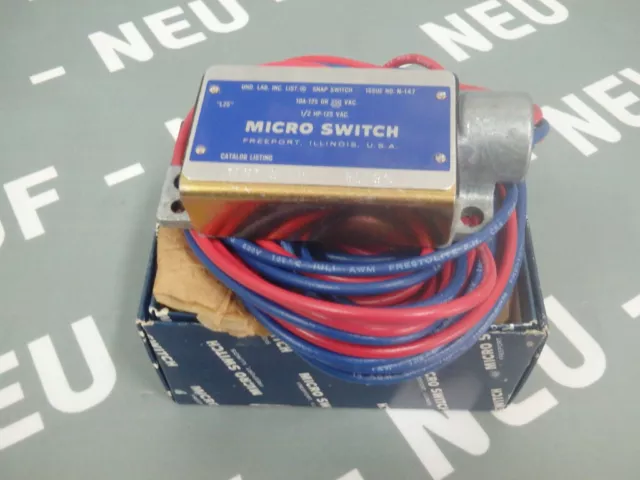 1LN15LH    -      MICRO SWITCH     -    1LN1-5-LH    /    Snap Switch      USED