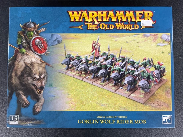 Lot Seigneurs De Guerre Battle Masters 1992 – Figurines Gobelins, Loups, Orque, Chevalier MB Games Workshop