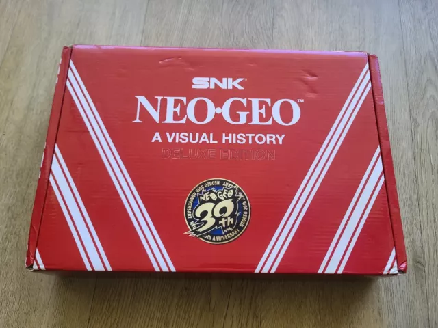 NEOGEO SNK 30th Anniversary Visual History Deluxe Edition Rare Promo Boxed LOT