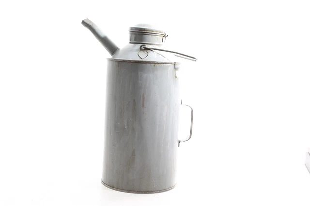 alte Ölkanne Minol Tankstelle Ölbecher Öleimer Öl Werkstatt Oldtimer