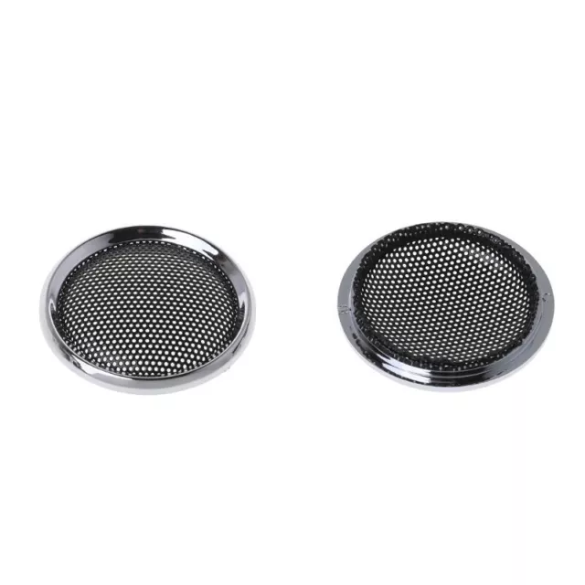 2Pieces Speaker Grille Mesh Cover Grill Cover Guard Protector Subwoofer