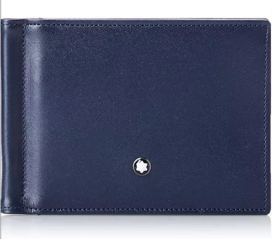 Montblanc 7167 Meisterstuck Business Card Holder Leather Wallet