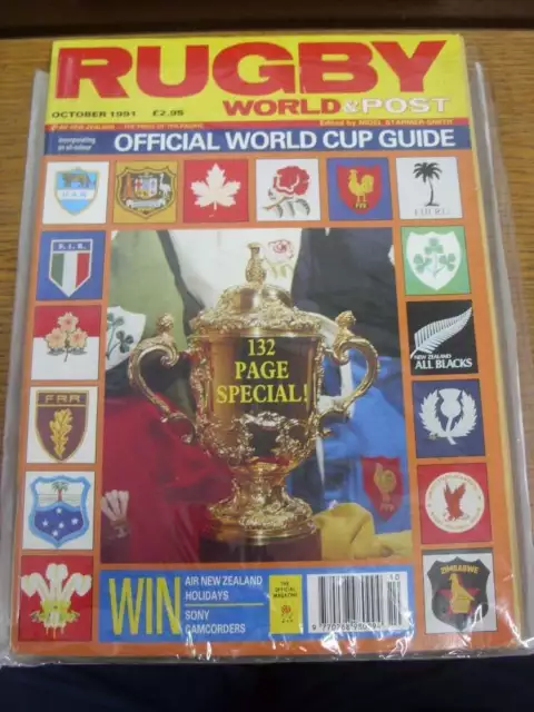 1991 Rugby Union World Cup: In Europe [Five Nations] - Rugby World & Post Offici